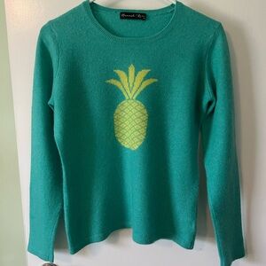 Green Cashmere Sweater 38” chest